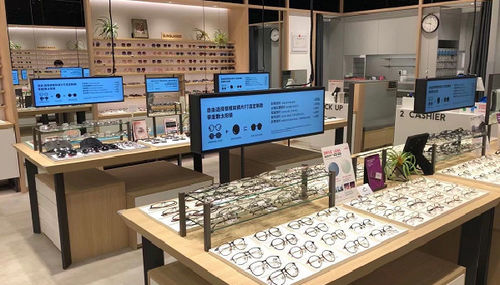 Latest company Solutions about Jins glass flagship 29.5inch Stretched Bar Display