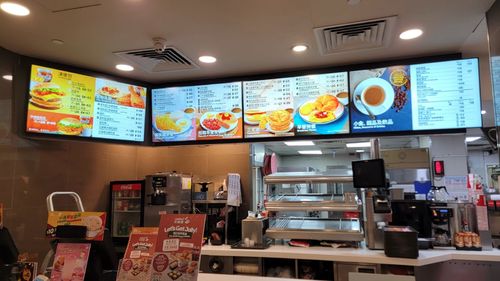 Latest company Solutions about QLED Menu board for HK restaurant chain store