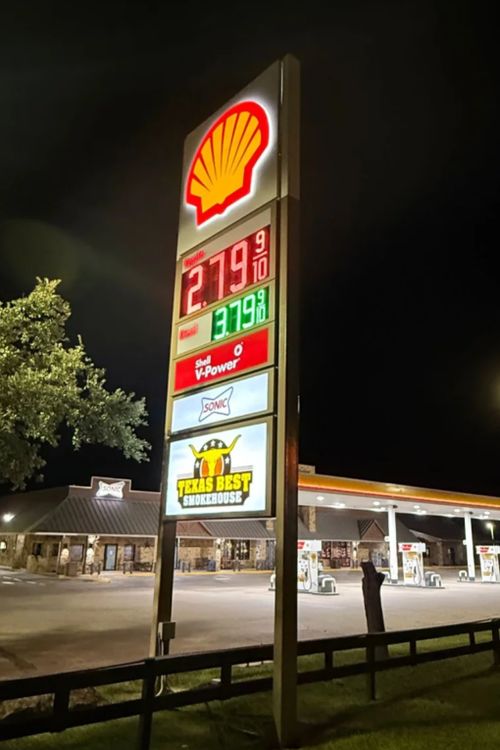 Latest company Solutions about Gas station LED digital signage