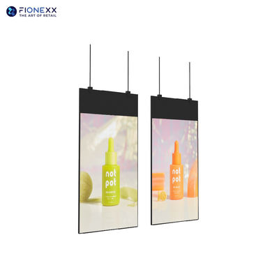 37inch Super Slim Dual Sided LCD Display with Integrated Ceiling Mounting Solution