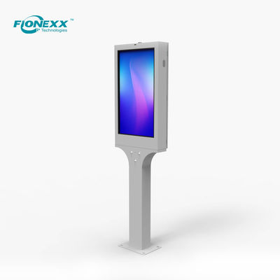 Good price 43inch Bus Stop Digital Signage Pole Standing online