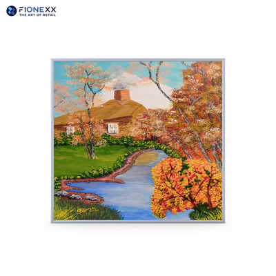 Good price High Contrast 29.5inch Square LCD Display Retail Digital Signage online