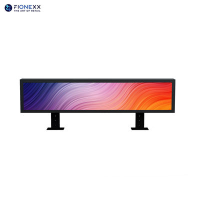Good price Double Sided Header Screen Signage LCD Display 57.4inch Commercial Grade online