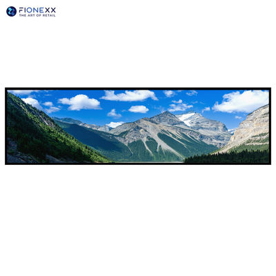 Good price 88inch Ultra Wide Stretched Bar Monitor Wall Mounted LCD Display With 15.5mm Bezel online