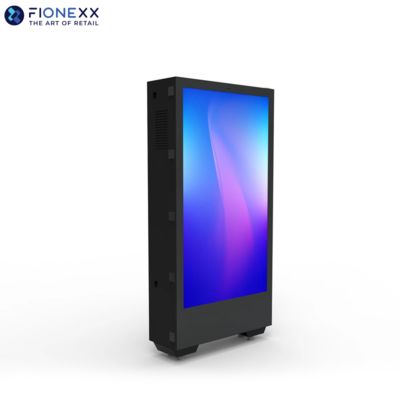 Good price Bus Stop 75inch Floor Standing Digital Signage Double Sided Digital Display IP65 online