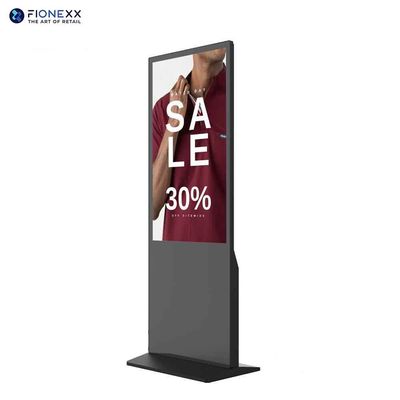 Good price Free Standing 49inch Digital Touchscreen Totem with 1920x1080 Resolution and 350nits online