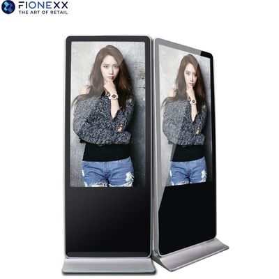 Good price LCD Advertising Display Digital Signage Smart Kiosk Vertical Totem with 6ms Response Time and 350nits 350 nits Brightness online