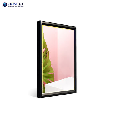 Good price High-Definition Digital Signage 32 Inch Gold Frame Mirror LCD Display 700nits Mirror Digital Signage For Hotels online