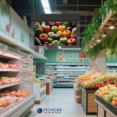 Good price 43 Inch Ultra Slim Dual Sided Hanging Display Landscape Display 700nits+700nits Dual-Sided High-Definition Display Screen online