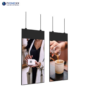 Good price OEM Double Sided Hanging Lcd Display Vertical Digital Display 700nits online