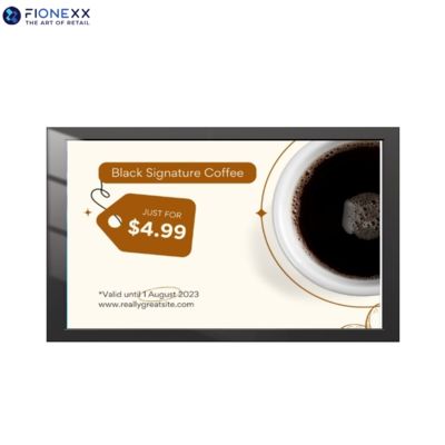 Good price 75 inch Black AD Board Outdoor Fanless Wall-Mounted Digital Signage online