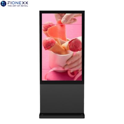 Good price 75 Inch Black Android Outdoor Durable Advertising Display Screen Outdoor Fanless Vertical Digital Totem online
