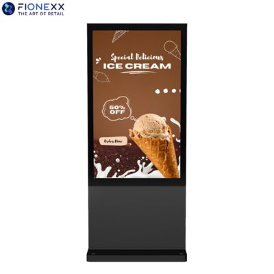 Good price Outdoor High-Quality Advertising Display Screen 43 Inch Black AD Board Outdoor Fanless Vertical Digital Totem online