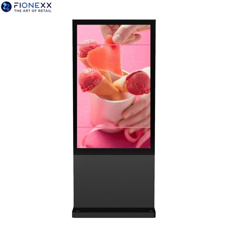 75 Inch Black Android Outdoor Durable Advertising Display Screen ...