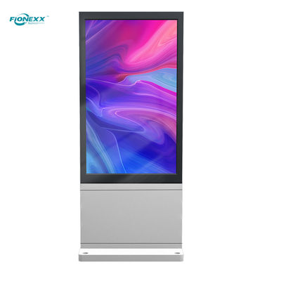 Good price 32 inch Silver Android Outdoor Fanless Vertical Digital Totem online