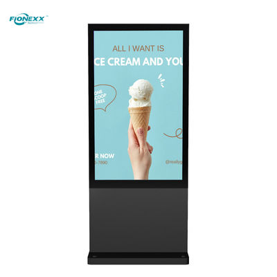Good price 32 inch Black AD Board Outdoor Fanless Vertical Digital Totem online