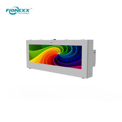 Good price 3000cd/m2 Bus Stop Digital Signage Stretched 58.4 Inch Touch panel Optional online