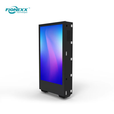 Good price Bus Stop 75inch Floor Standing Digital Signage Double Sided Digital Display IP65 online