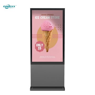 Good price Aluminum profile 65 Inch Digital Signage Digital Display Totem high Contrast online