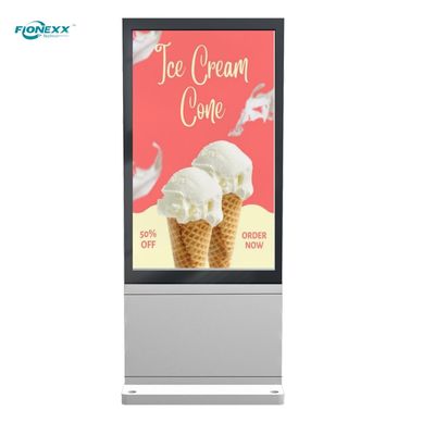 Good price Silver Windows Versatile Outdoor Digital Totem 75inch High Performance online