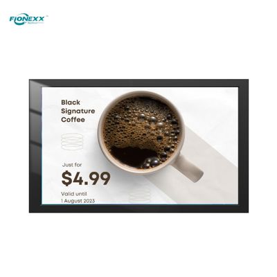 Good price WiFi/RJ45 Network 75 inch Black Windows Outdoor Fanless Wall-Mounted Digital Signage with 3840*2160 Resolution online