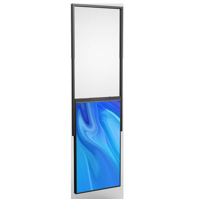 49inch High Brightness Double Sided LCD Window Displays with narrow bezel 14.3mm