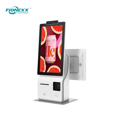 Good price 15.6inch Double Touch Screen Self Service POS Kiosks online