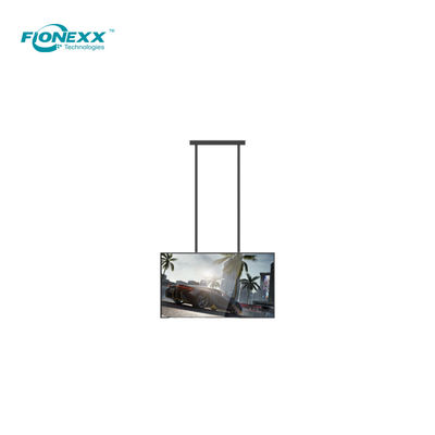 55inch High Brightness Hanging Single Sided LCD Window Display with Portrait and Landscape Display
