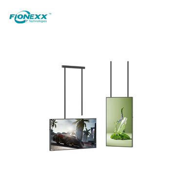 49inch Android Board OD10 Slim Bezel High Brightness Hanging Single Sided LCD Window Display