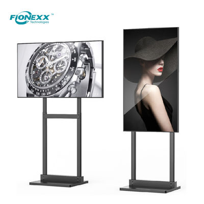 65inch 4K High Brightness LCD Window Displays Single Sided Landscape/Portrait