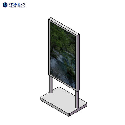 H Type 55inch Freestanding Digital Display Totem Digital Signage