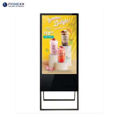 55inch A Board Poster Advertising Digital Display Totem