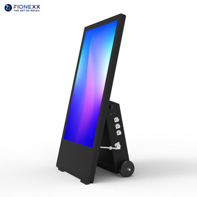 60Ah Battery Powered Digital Signage 43inch  With Stylish Robust Enclosure