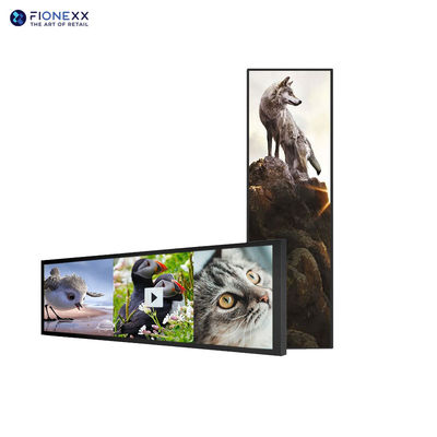 58.4inch Ultra-Wide Stretched Bar LCD Display For Retail Stores And Supermarkets