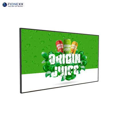 QLED 4K 65 Inch Lcd Display Wall Mount Lcd Panel 700nits Brightness