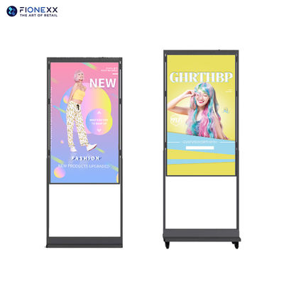 Good price 55 Inch High Brightness Hanging Shop Advertising Display for Indoor Window Facing Digital Signage online
