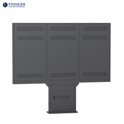 Waterproof Outdoor Capacitive Touch Digital Signage Totem Digital Displays Drive Through  Menu Drive-thru Kiosk