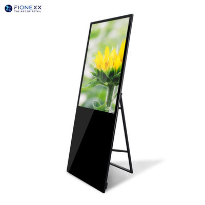 Good price 43inch Portable Digital Signage Indoor Free Standing LCD Display online
