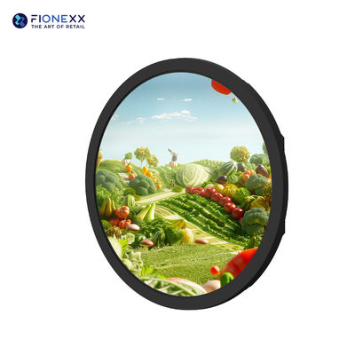 15.7inch Circler Digital Signage 700nits LCD Display with Android OS