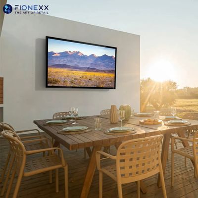 4K Outdoor TV With 2000nit High Brightness Waterproof IP55 Voice Assistant Remote Built-In Speaker LCD Display Outdoor Tv Waterproof Outdoor Tv
