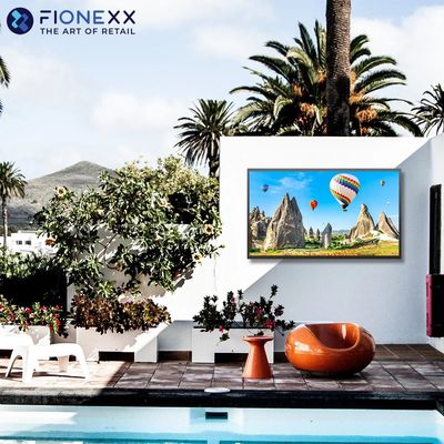 IP66 Waterproof Digital Signage And Displays Outdoor Tv 2K 4K Outdoor LCD Display VS Led Screens For Outdoor Advertising