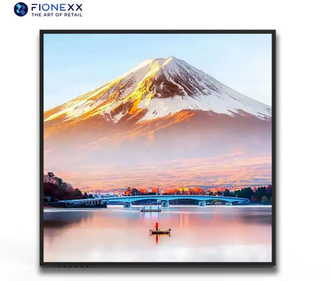 Lcd Digital Display For Hotel Media Player Screen Advertising Android Square Wall Mount Digital Signage