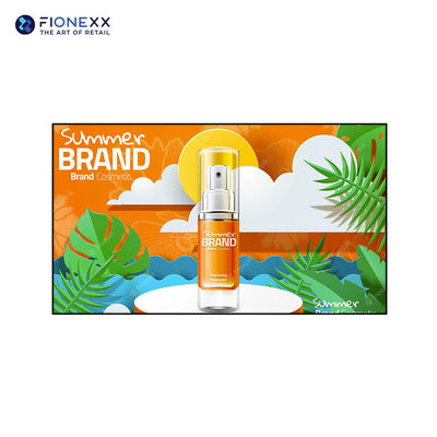 Quantum Dots LED Backlight QLED 4K Lcd Display Wall Mount Lcd Panel with 700nits High Brightness