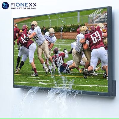 60 Hz Refresh Rate Full Sun Waterproof QLED TV 4k Television HD with Sturdy Aluminum Casing and TV Included Components