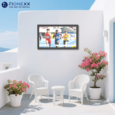 Good price Waterproof QLED TV Full Sun 2000nit 3500nits 4k Television HD All Metal Housing IP65 IP66 Outdoor TV with Remote Control online