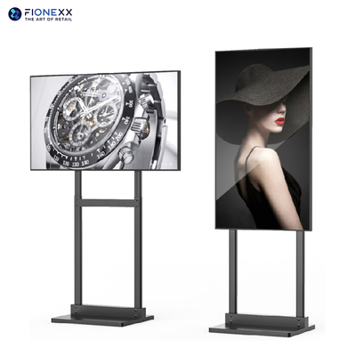 65inch 4K High Brightness LCD Window Displays Single Sided Landscape/Portrait