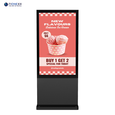 Good price Android Video Lcd Advertising Player Equipment Indoor Totem Digital Touch Signage Display online