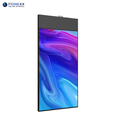 Good price 55inch Ultra Slim Double Sided Hanging Lcd Display Vertical Digital Display 700nits+700nits online