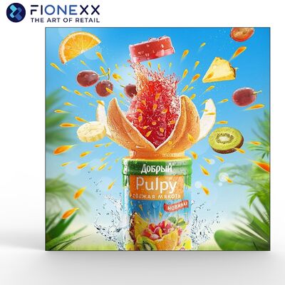 Good price Low-Power Design Carbon Fiber Panel Frame Designed To Be Lightweight All In One Module Quick Front And Rear Installation Flexible Curvature Adjustment Outdoor LED Display online