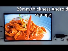 Ultra slim Wall mounted display
